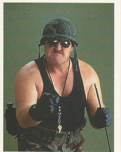 WWF Merlin Stickers 1991 Sgt Slaughter No.298