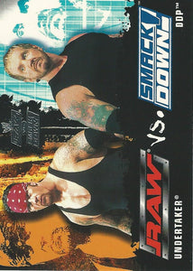 WWE Fleer Raw vs Smackdown Trading Cards 2002 Undertaker vs DDP No.78