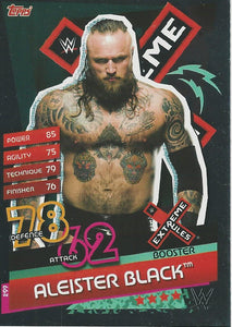 WWE Topps Slam Attax Reloaded 2020 Trading Card Aleister Black No.299