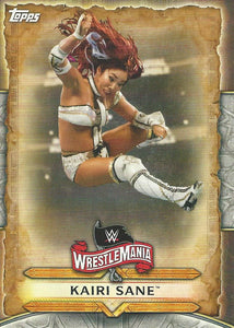 WWE Topps Road to Wrestlemania 2020 Trading Cards Kairi Sane WM-29