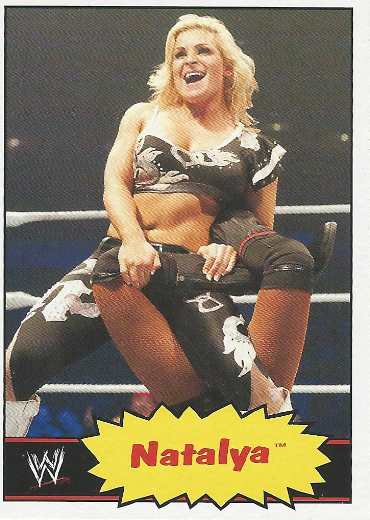 WWE Topps Heritage 2012 Trading Cards Natalya No.29