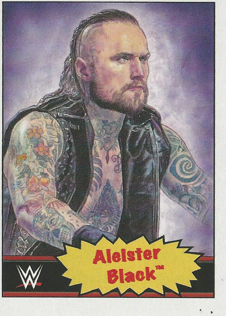 WWE Topps Living Set Trading Cards 2021 Aleister Black No.29