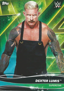 Topps WWE Superstars 2021 Trading Cards Dexter Lumis No.29