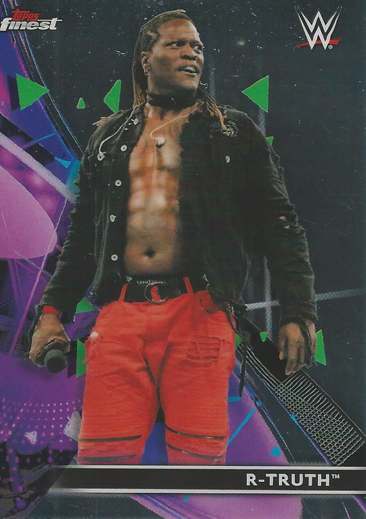 WWE Topps Finest 2021 Trading Cards R-Truth No.29