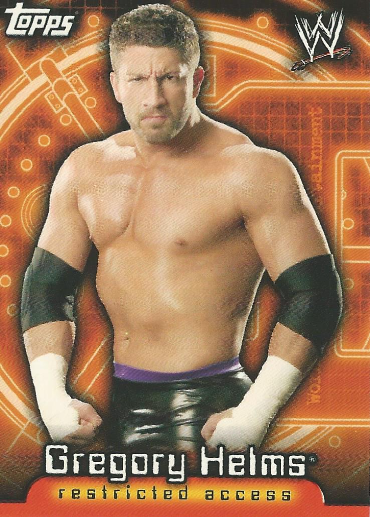 WWE Topps Insider 2006 Trading Cards US Gregory Helms No.29