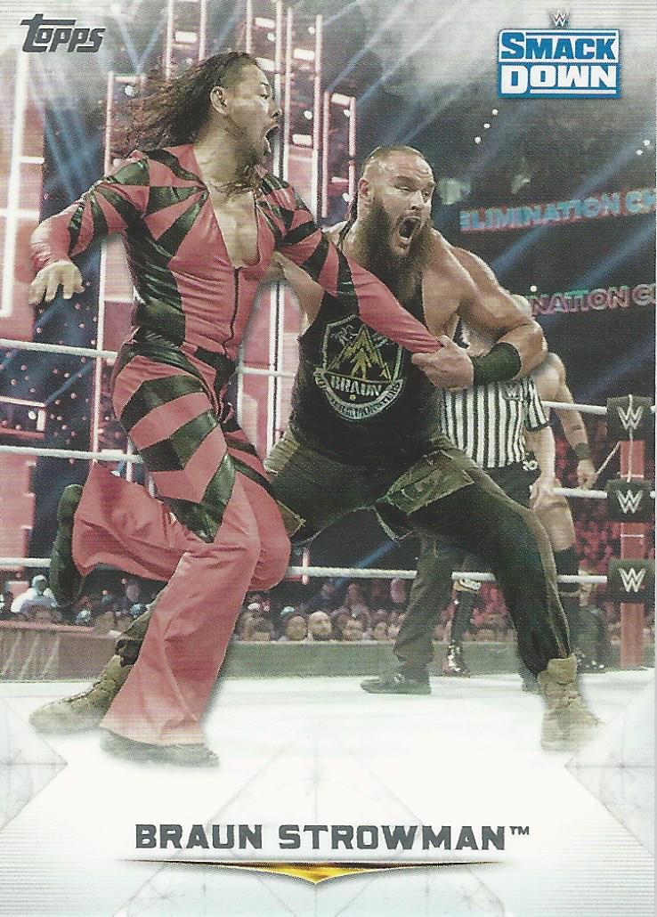 WWE Topps Undisputed 2020 Trading Card Braun Strowman No.29