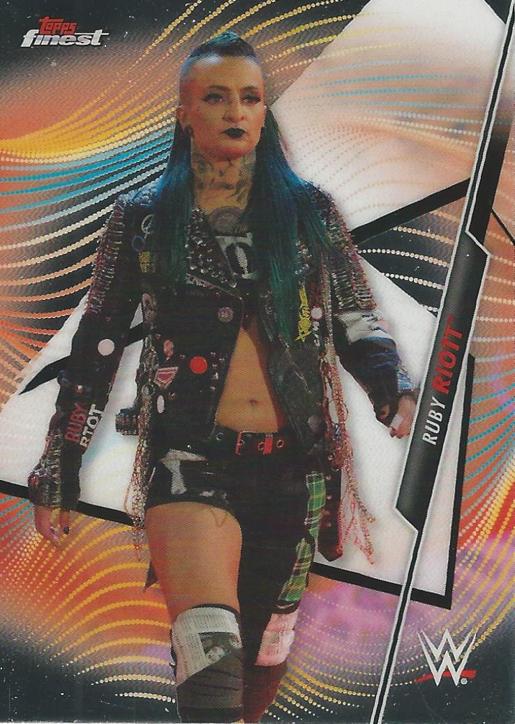 WWE Topps Finest 2020 Trading Card Ruby Riott No.29