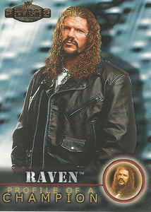 WWF Fleer Championship Clash 2001 Trading Card Raven No.57