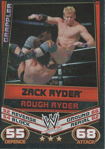 WWE Topps Slam Attax Rebellion 2012 Trading Card Zack Ryder No.29