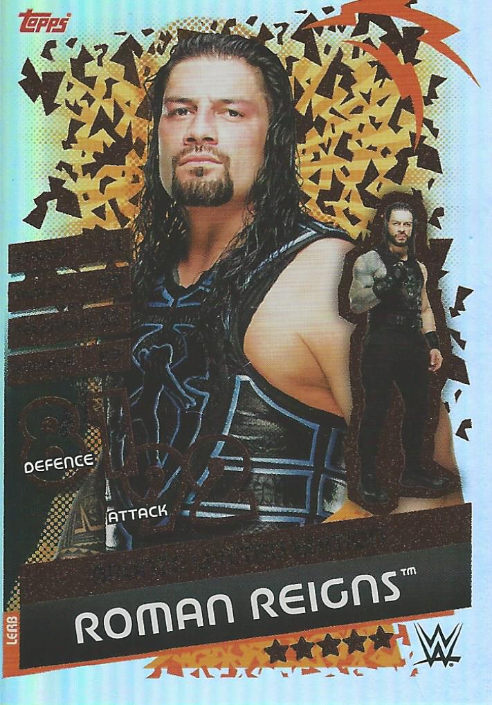 WWE Topps Slam Attax Reloaded 2020 Trading Card Roman Reigns LERB