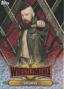 WWE Topps Champions 2019 Trading Cards Sheamus WM-29