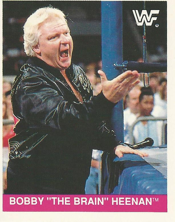 WWF Merlin Sticker Collection 1990 Bobby Heenan No.29