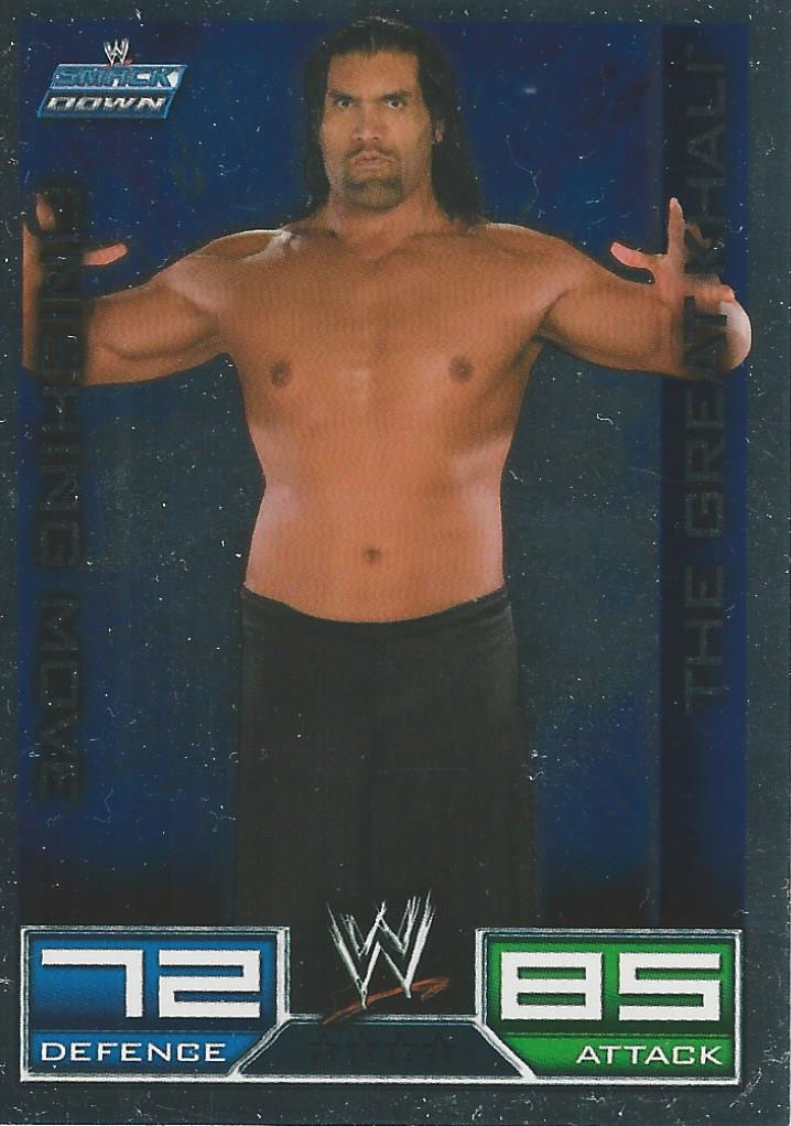 WWE Topps Slam Attax 2008 Trading Cards The Great Khali No.29