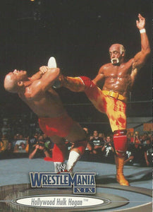 WWE Fleer Wrestlemania XIX Trading Cards 2003 Hulk Hogan No.29