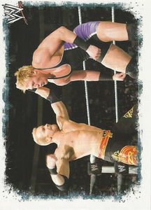 WWE Topps Rivals 2009 Stickers Christian vs Jack Swagger No.2