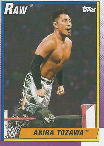 WWE Topps Heritage 2021 Trading Card Akira Tozawa No.2