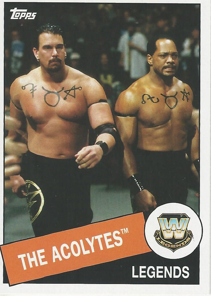 WWE Topps Heritage 2015 Trading Card The Acolytes No.2