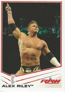 WWE Topps 2013 Trading Cards Alex Riley No.2