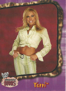 WWE Fleer Absolute Divas Trading Card 2002 Terri Runnels No.2