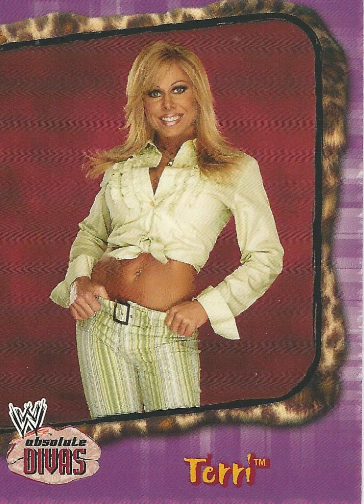 WWE Fleer Absolute Divas Trading Card 2002 Terri Runnels No.2