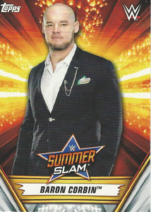 WWE Topps Summerslam 2019 Trading Card Baron Corbin No.2