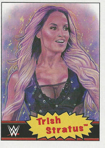 WWE Topps Living Set 2021 Trading Cards Trish Stratus No.2