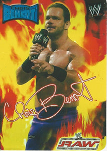 WWE Smackdown Tesla 2004 Trading Cards Chris Benoit No.2