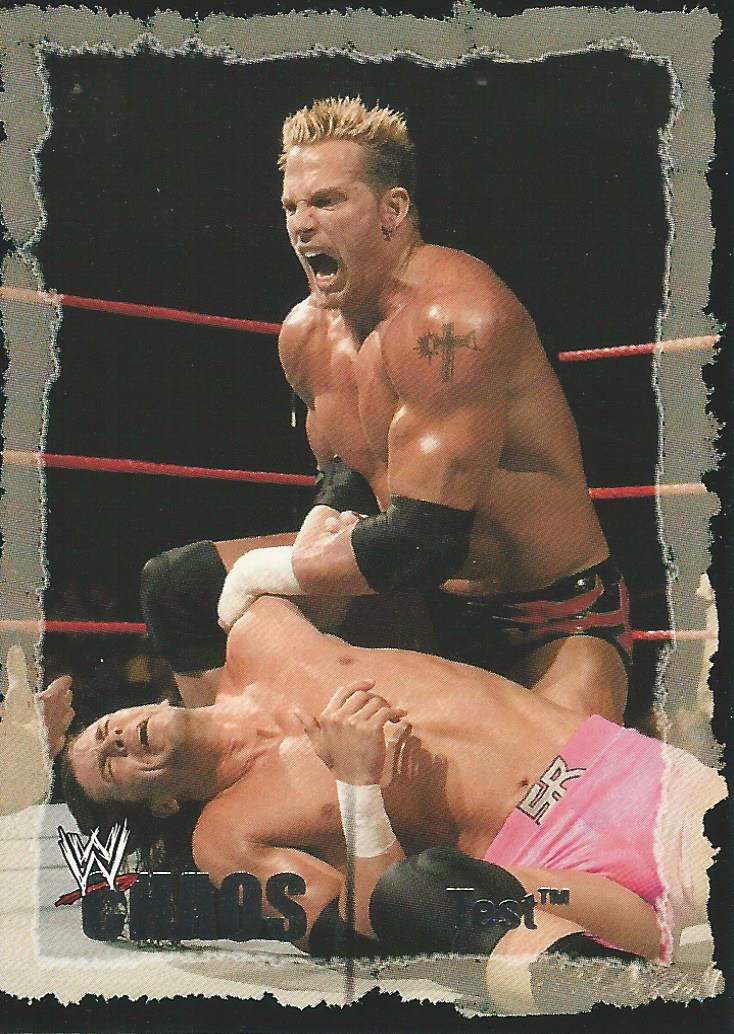 WWE Fleer Chaos Trading Card 2004 Test No.2