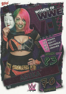 WWE Topps Slam Attax 2021 Trading Card Asuka W2