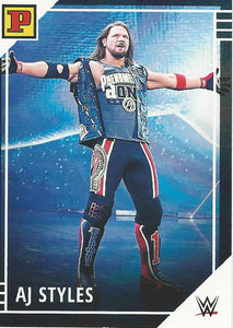 WWE Panini Debut Edition 2022 Trading Cards AJ Styles No.2