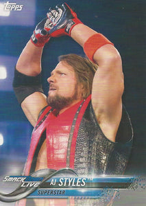 WWE Topps 2018 Trading Cards AJ Styles No.2