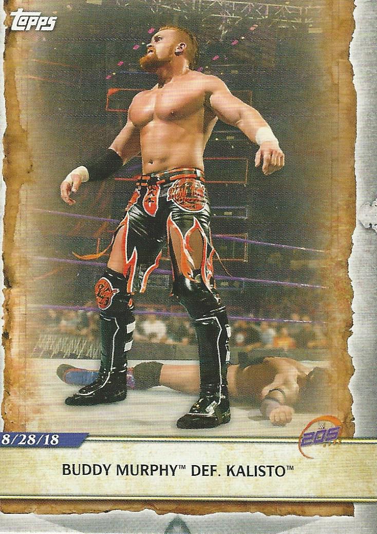 WWE Topps Road to Wrestlemania 2020 Trading Cards Buddy Murphy No.2