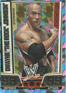 WWE Slam Attax Superstars 2013 Trading Card Champion The Rock No.2