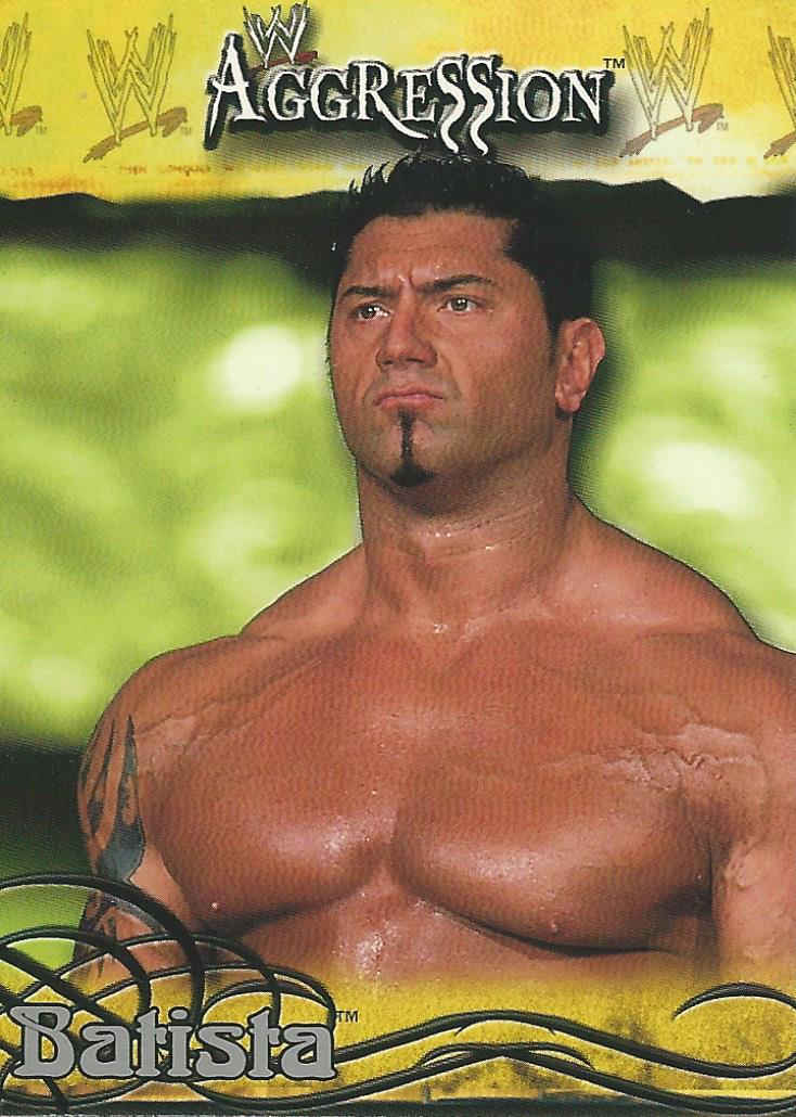 WWE Fleer Aggression Trading Card 2003 Batista No.2