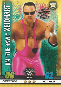 WWE Topps Slam Attax 10th Edition Trading Card 2017 Jim Neidhart No.300