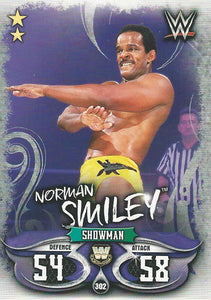 WWE Topps Slam Attax Live 2018 Trading Card Norman Smiley No.302