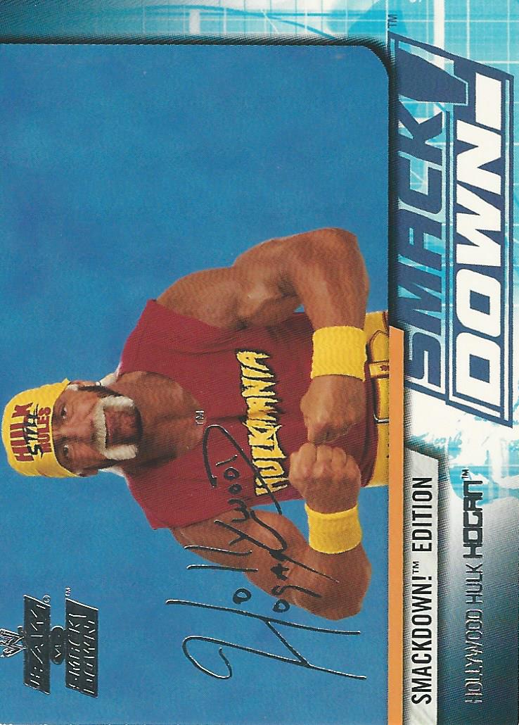 WWE Fleer Raw vs Smackdown Trading Cards 2002 Hulk Hogan No.9