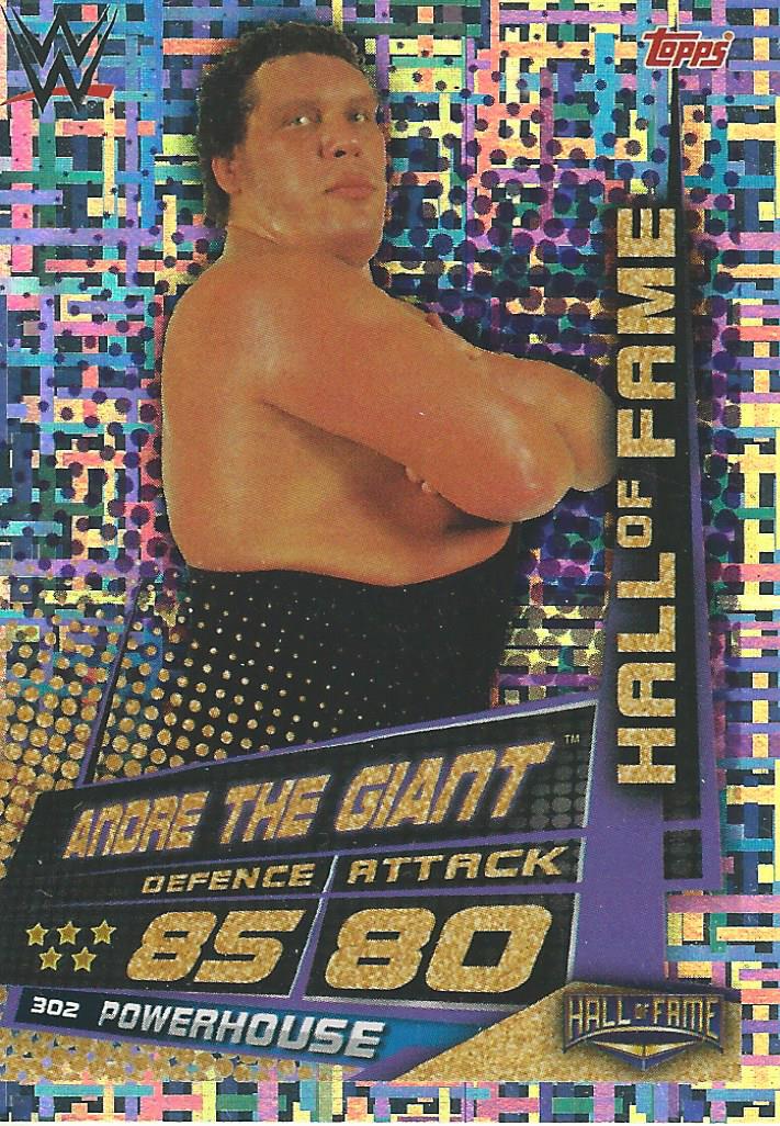 WWE Topps Slam Attax Universe 2019 Trading Card Andre the Giant No.302