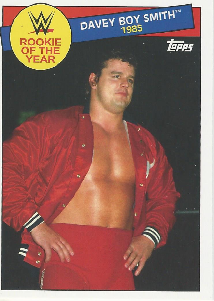 WWE Topps Heritage 2015 Trading Card British Bulldog 3 of 30