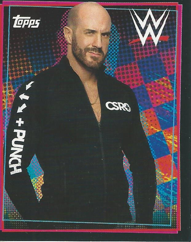 WWE Topps Road to Wrestlemania Stickers 2021 Cesaro No.303