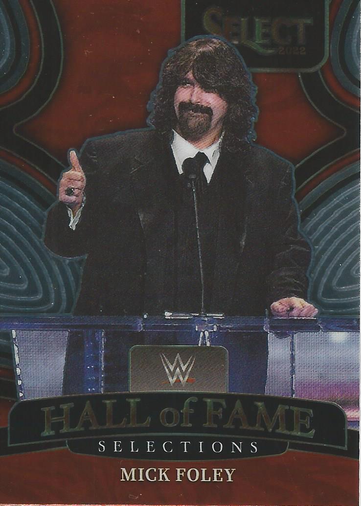 WWE Panini Select 2022 Trading Cards Mick Foley Hall of Fame No.12