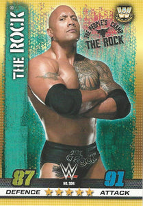 WWE Topps Slam Attax 10th Edition Trading Card 2017 The Rock No.304