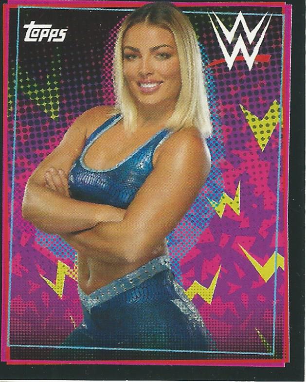 WWE Topps Road to Wrestlemania Stickers 2021 Mandy Rose No.304