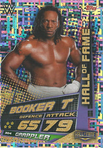 WWE Topps Slam Attax Universe 2019 Trading Card Booker T No.304