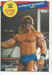 WWE Topps Heritage 2015 Trading Card Ultimate Warrior 5 of 30