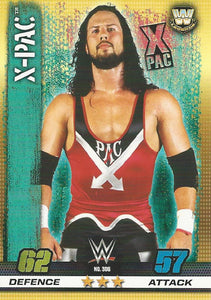 WWE Topps Slam Attax 10th Edition Trading Card 2017 X-Pac No.306
