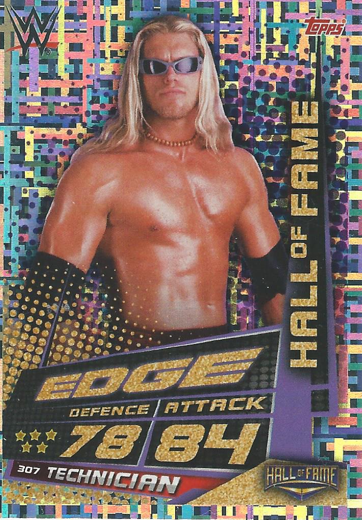 WWE Topps Slam Attax Universe 2019 Trading Card Edge No.307