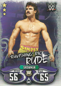 WWE Topps Slam Attax Live 2018 Trading Card Rick Rude No.307