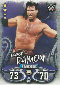 WWE Topps Slam Attax Live 2018 Trading Card Razor Ramon No.308