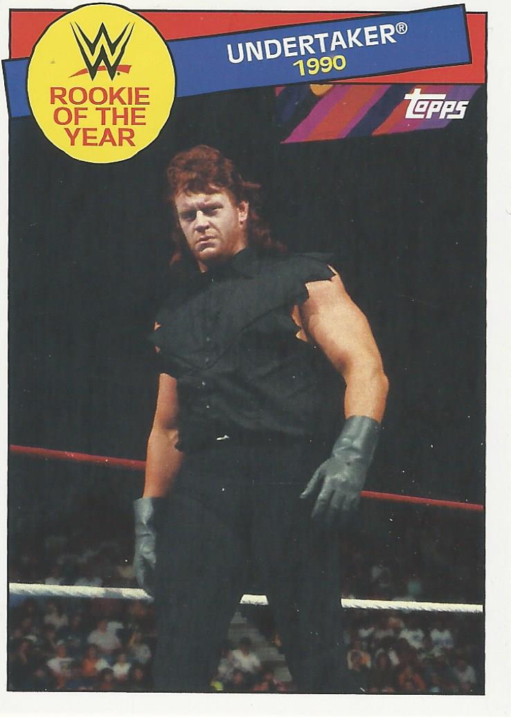 WWE Topps Heritage 2015 Trading Card Undertaker 8 of 30